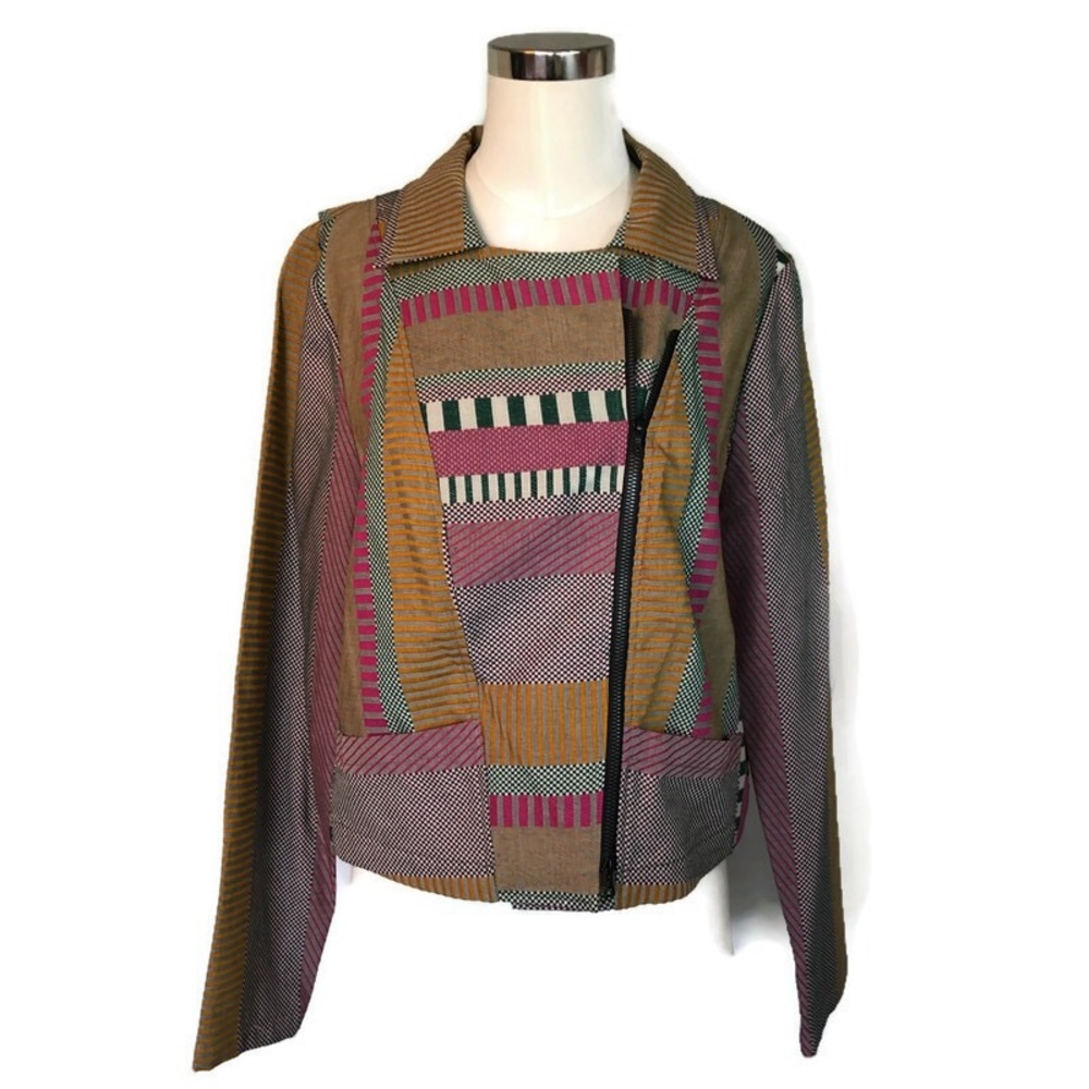 Babette SF Pink Citron Jade Zipper Jacket